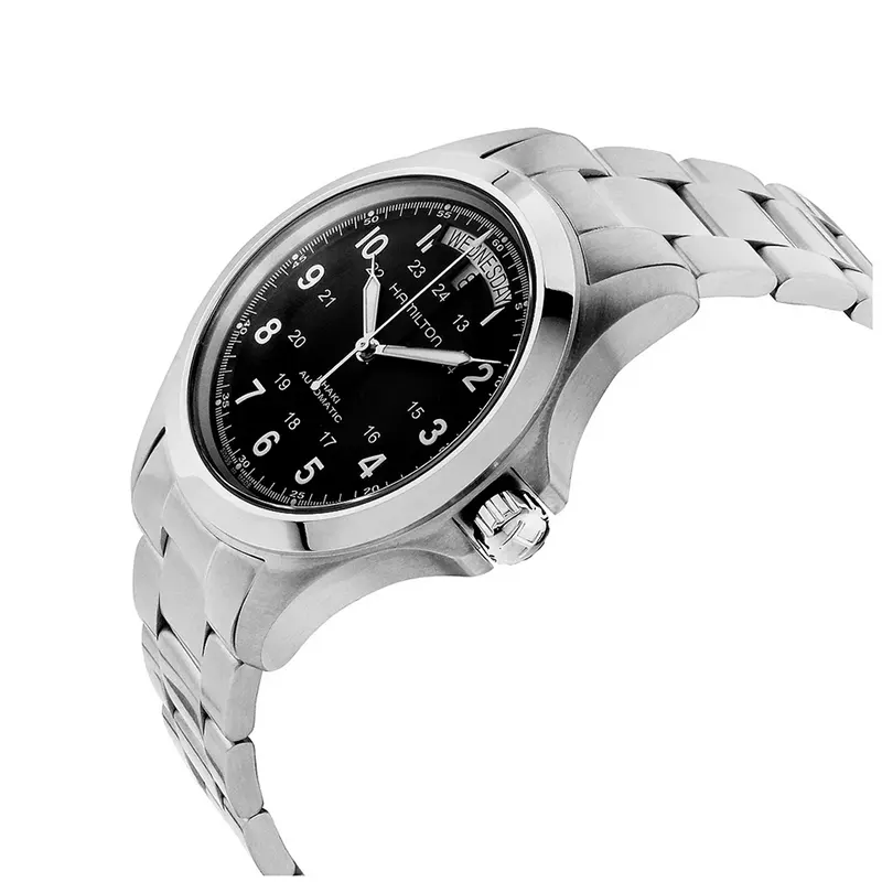 Hamilton Khaki Field King Automatic Black Dial Men's Watch- H64455133